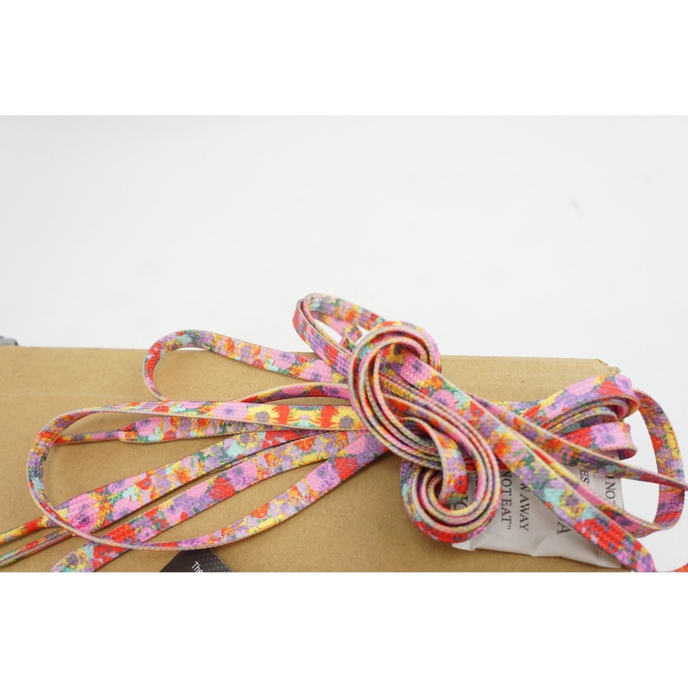 New Nobull Men's 13.5 Women's 15 SF Trainer Floral Multicolor High Top Sneakers - Picture 5 of 6